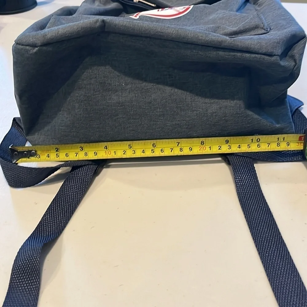 New York Yankees backpack.  MLB.  Baseball.  Dark grey